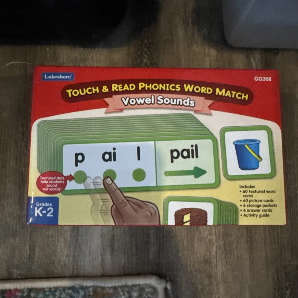 Lakeshore Learning Touch & Read Match Level 1  K-2 Learn To READ lot Of 6